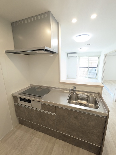 キッチン　竣工検査時の写真です（２０２６．２．１４）