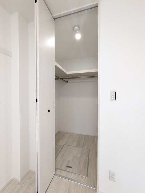 収納　竣工検査時の写真です（２０２６．２．１４）