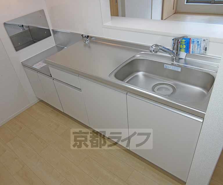 キッチン　作業スペースの多いキッチン・