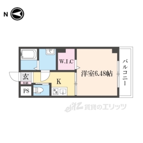 仮称)広野町西裏マンションの間取り