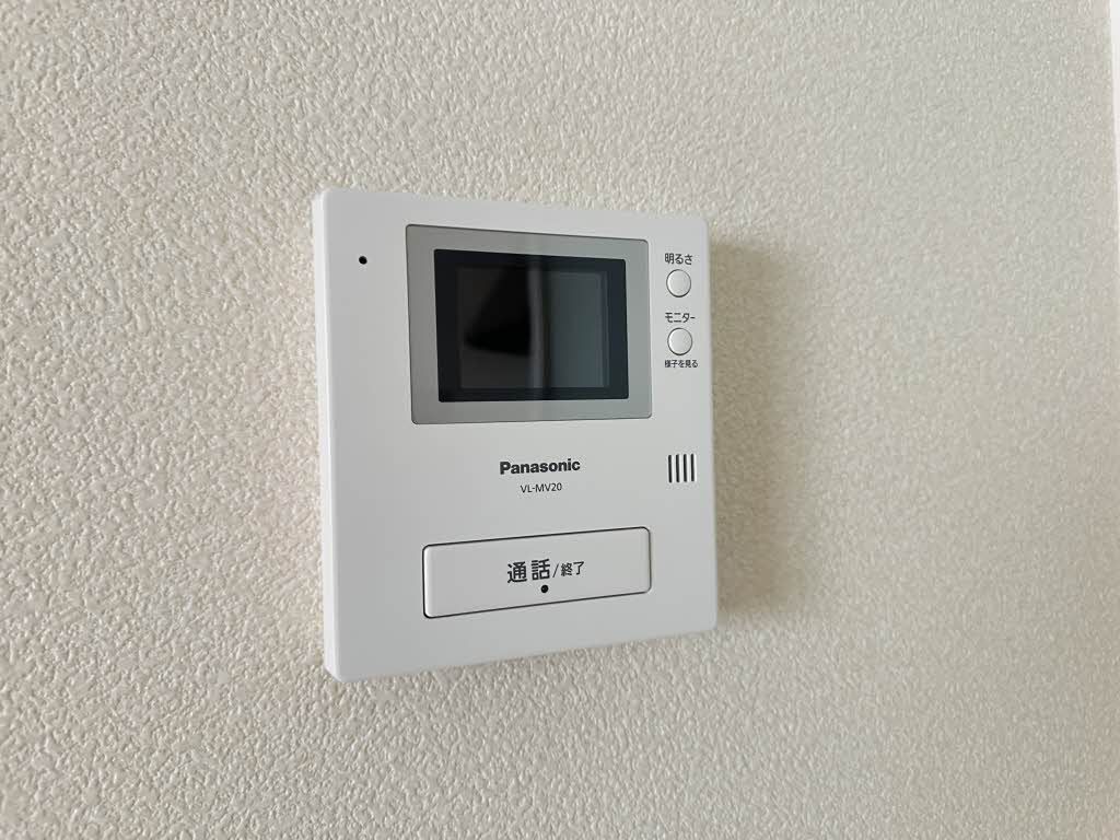 セキュリティ　モニタ付きドアホン