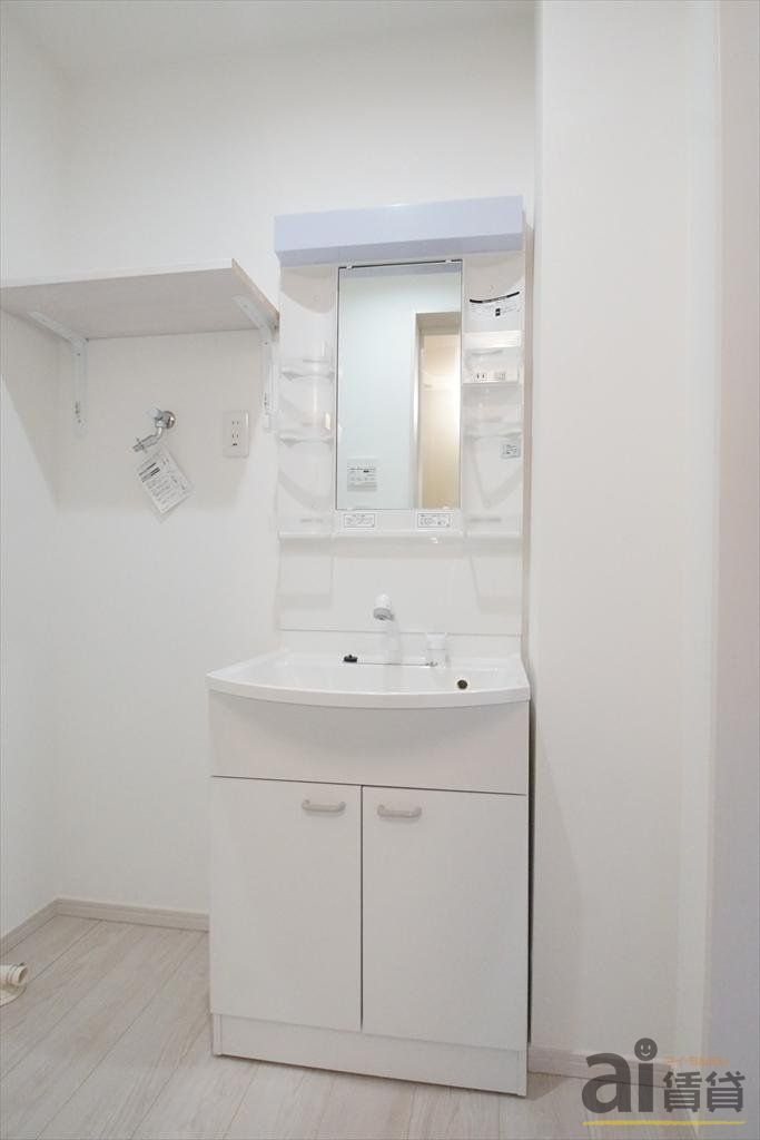 洗面設備　※同施工写真です。