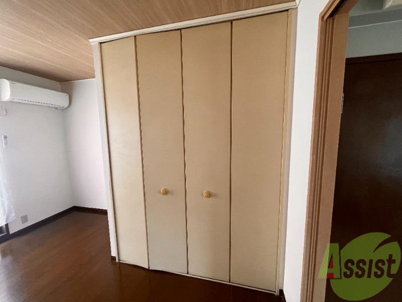 収納　収納箇所はクローゼットです。荷物等はこちらにどうぞ。