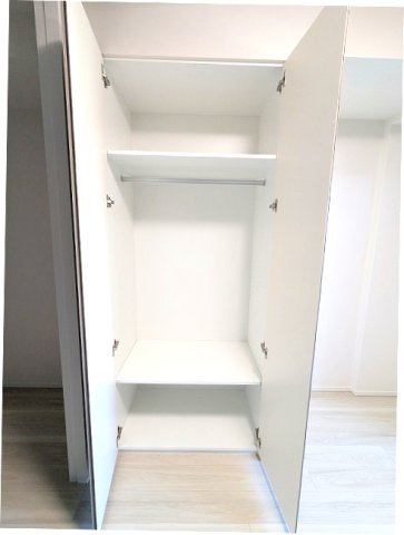 収納　クローゼットです