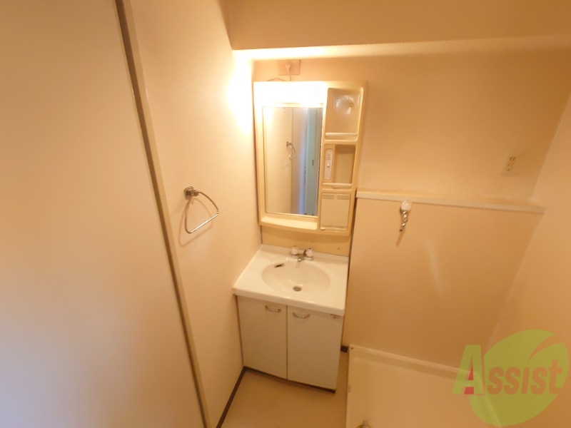 洗面設備　洗髪洗面台に取替予定