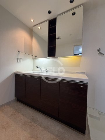 洗面設備　レジディア心斎橋ウエスト　洗面台