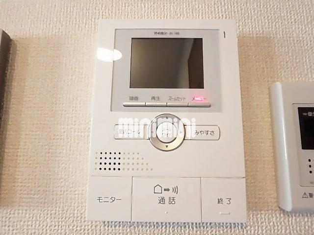 セキュリティ　来客の確認も安心のＴＶモニターフォンです。