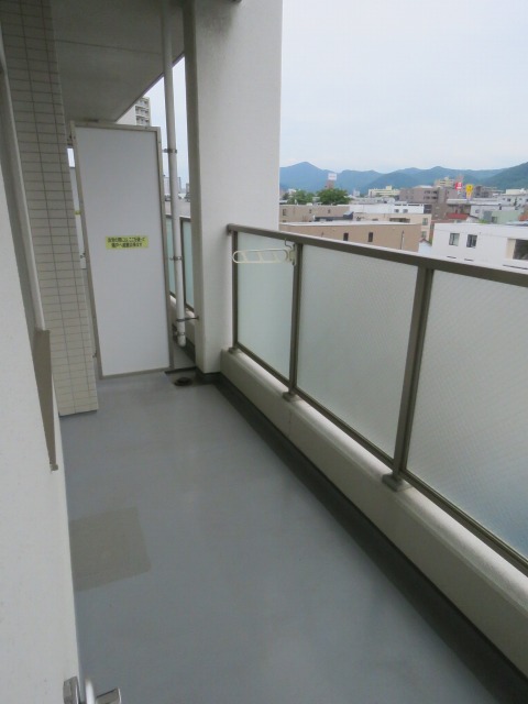 バルコニー　他号室のお写真です。参考にご覧ください。