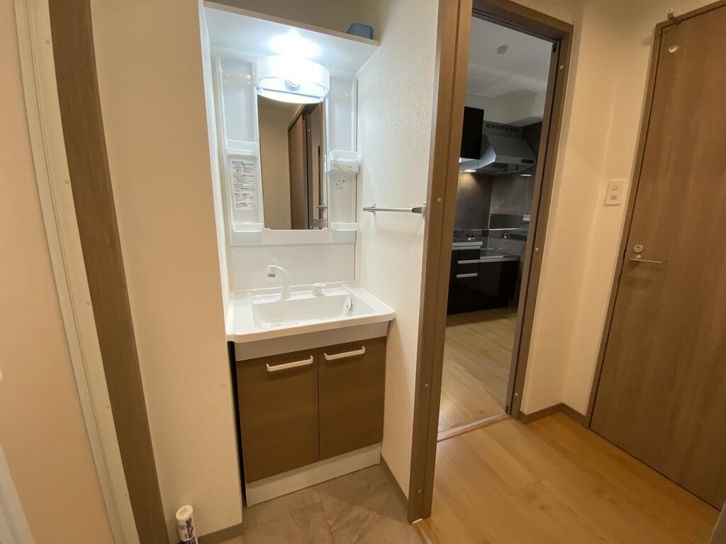 洗面設備　建築中の為、同タイプイメージです。