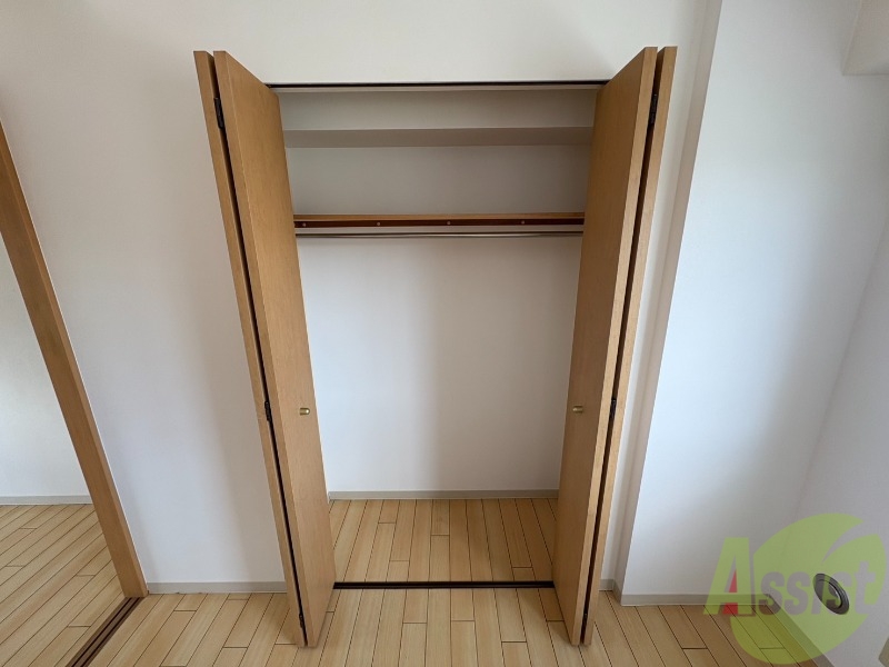 収納　収納もバッチリあるのでお部屋が片付きますよ！