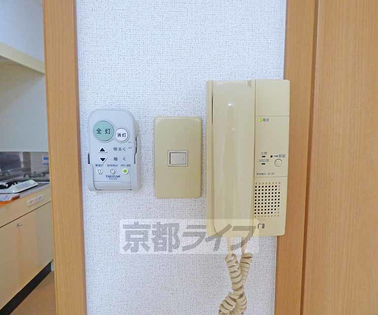 セキュリティ　インターホンです。