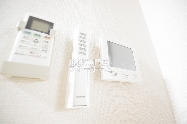 セキュリティ　TVモニター付きで防犯対策バッチリです！