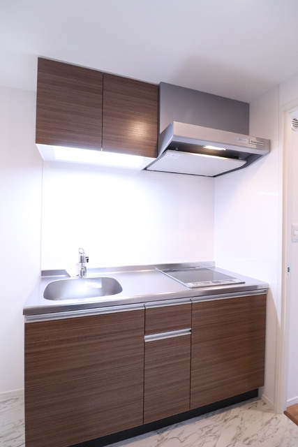 キッチン　システムキッチン！ＩＨクッキングヒーター２口付き♪