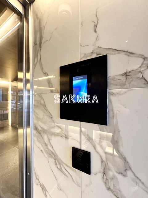 セキュリティ　女性の方でも安心のモニター付きオートロック♪