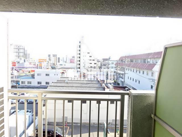 眺望　ベランダからみた景色