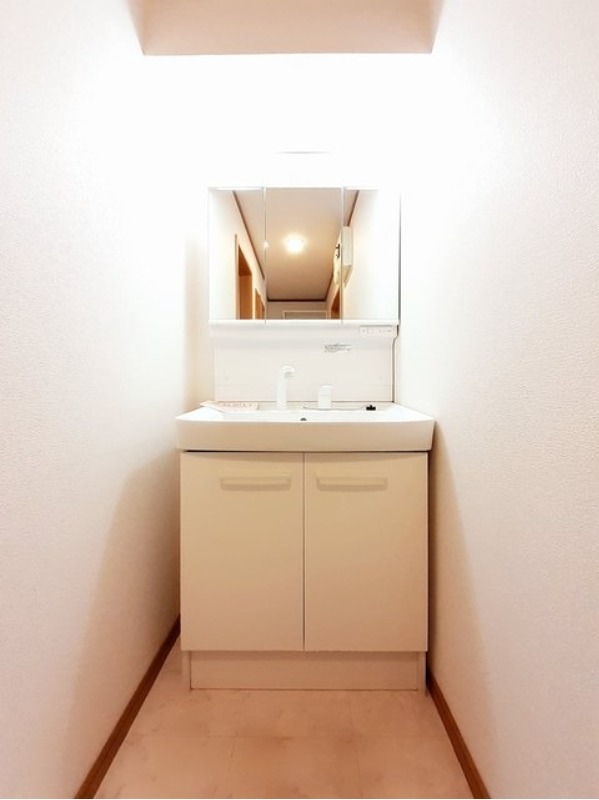 洗面設備　図面と現状に相違がある場合には現状を優先