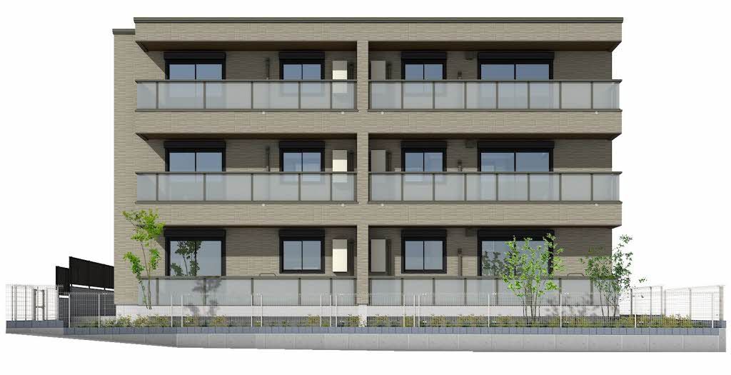 建物外観　完成予想図