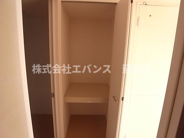 収納　ちょっとした収納スペースも充実しています