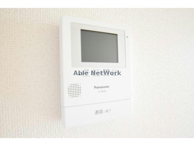 セキュリティ　TVモニター付きでセキュリティばっちり！