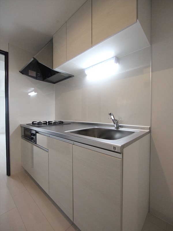 キッチン　システムキッチン（ガス2口コンログリル付）