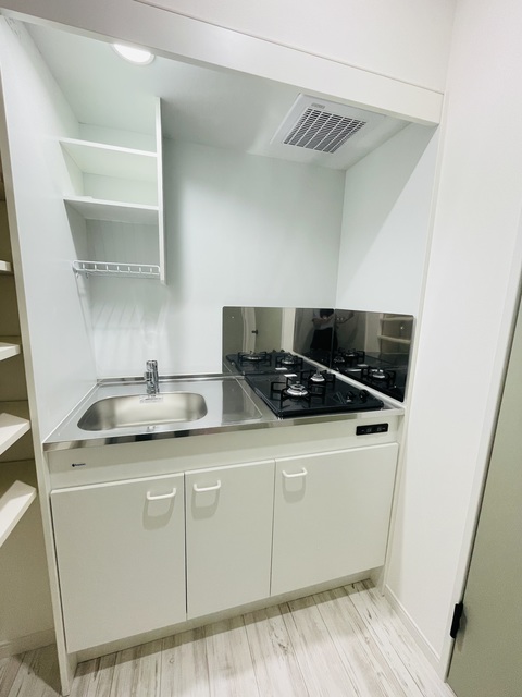 キッチン　２口ガスコンロ！