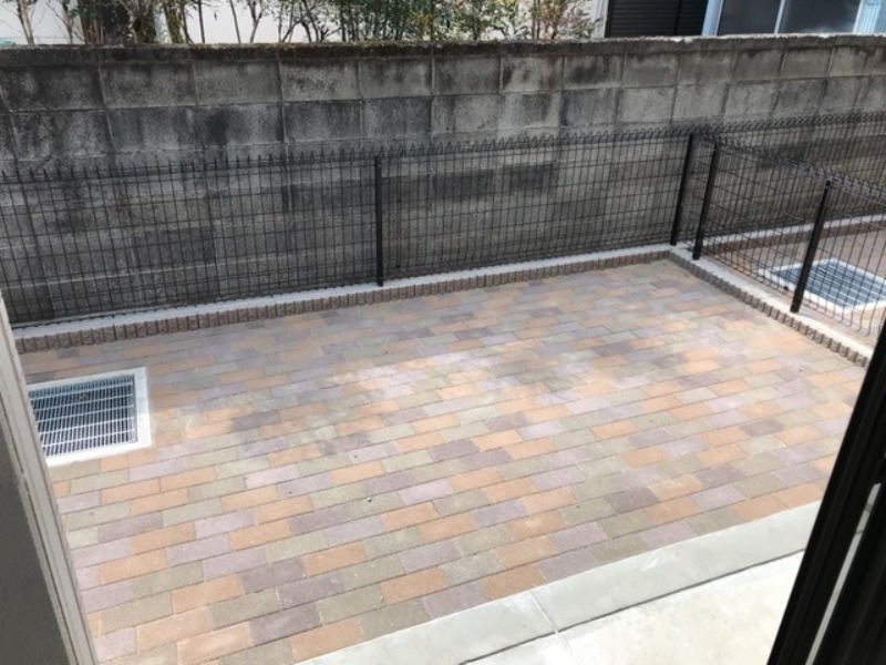 庭　図面と現状に相違がある場合には現状を優先