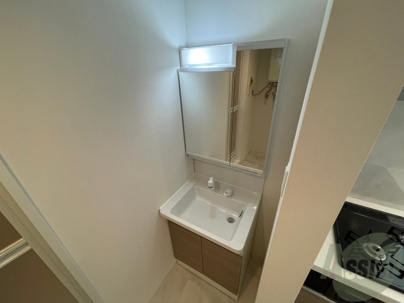 洗面設備　シャンプードレッサーで身支度もラクラクです！