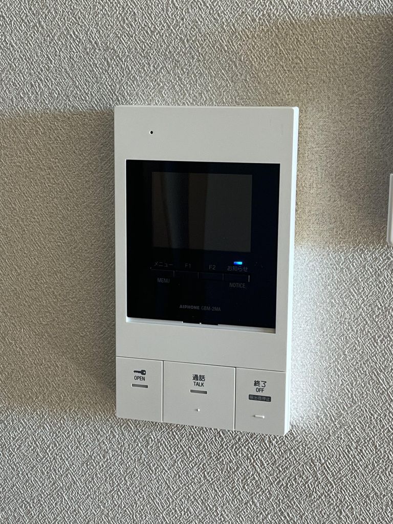 セキュリティ　モニター付きインターホン