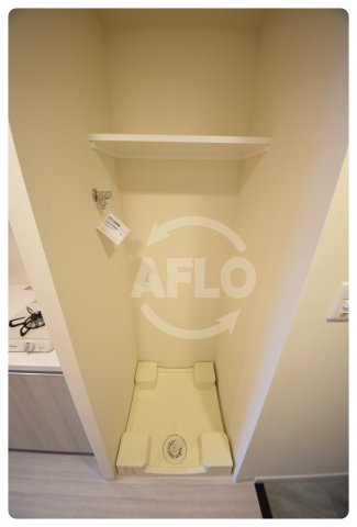 その他設備　プレサンス上町台筆ヶ崎NORTH　洗濯機置場