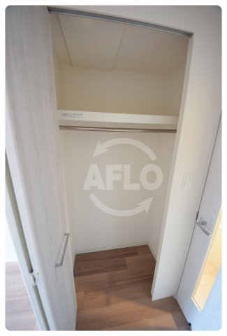 収納　プレサンス上町台筆ヶ崎NORTH　クローゼット