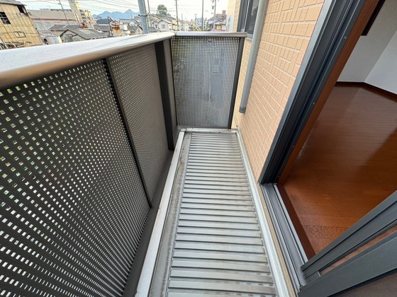 バルコニー　※別部屋の写真です