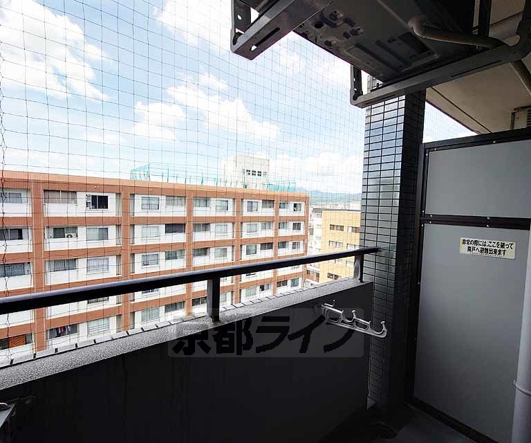 眺望　目の前は西大路通り