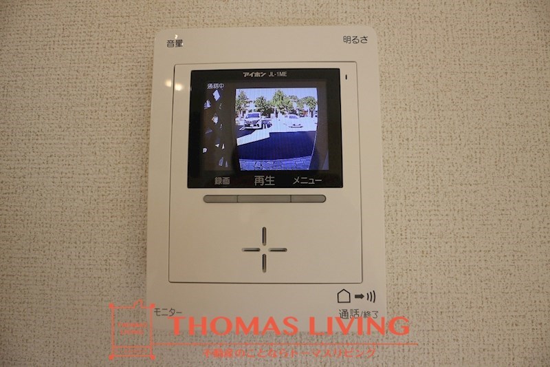 セキュリティ　モニタ付きインターホン