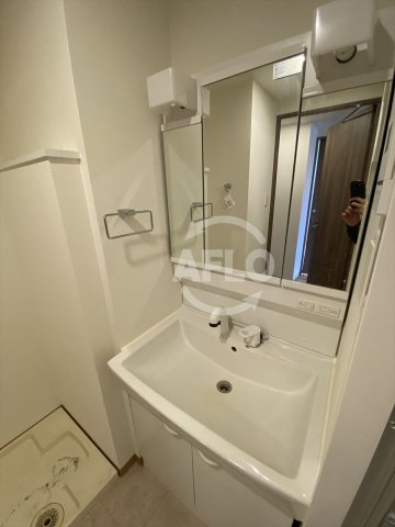 洗面設備　クローバー・レジデンス文の里　独立洗面台