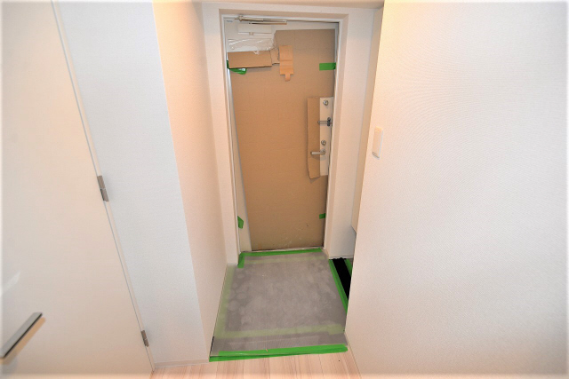 玄関　収納もある玄関です