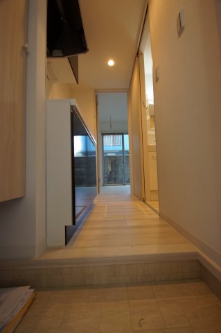 玄関　玄関から。