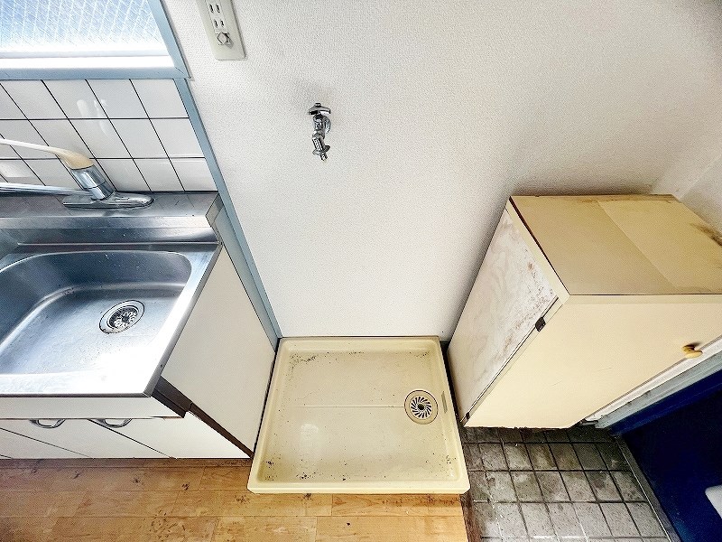 洗面設備　★外に置くと壊れるし汚れるよね・・・そんなあなたに室内洗濯機