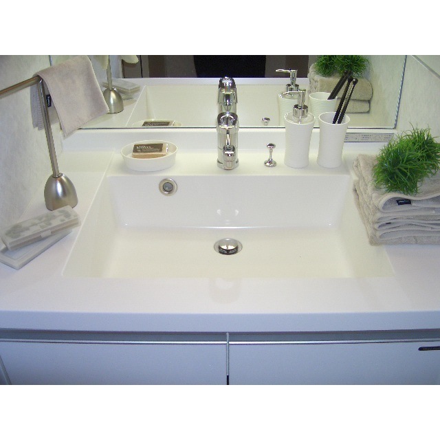 洗面設備　家具・小物は含まれません