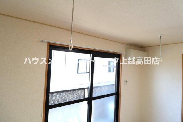 眺望　室内物干し