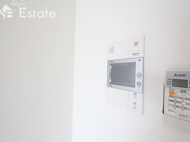 セキュリティ　モニター付きインターホン