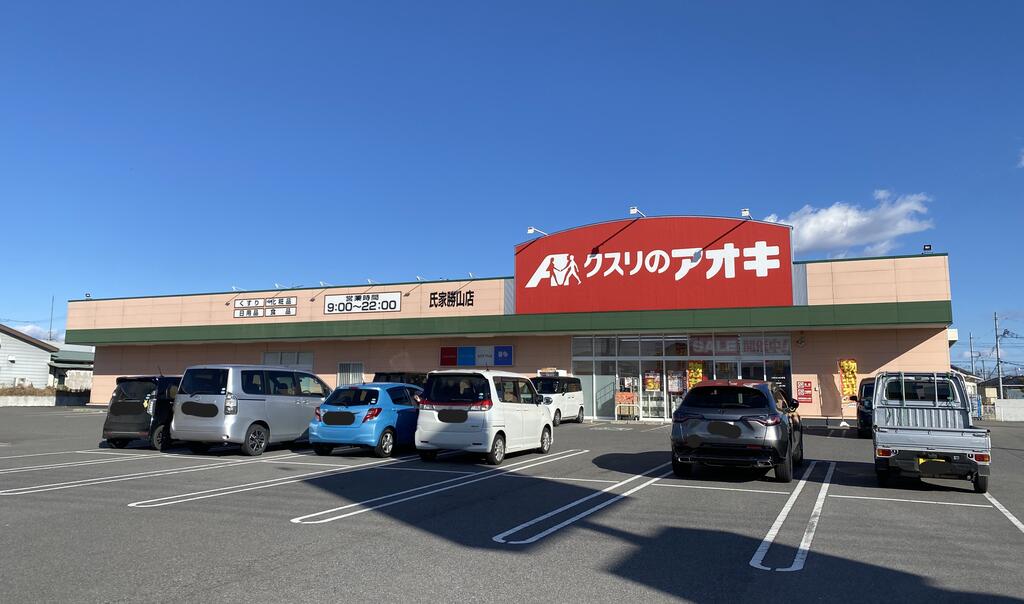 ドラックストア　クスリのアオキ氏家勝山店（ドラッグストア）まで864m