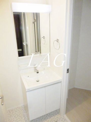 洗面設備　洗面台です。