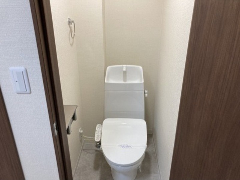 トイレ　図面と現状に相違がある場合には現状を優先