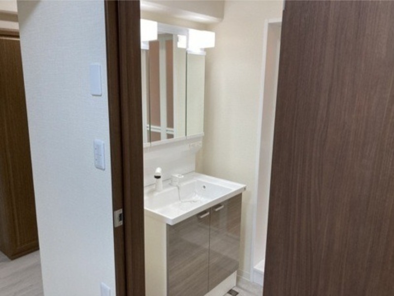 洗面設備　図面と現状に相違がある場合には現状を優先