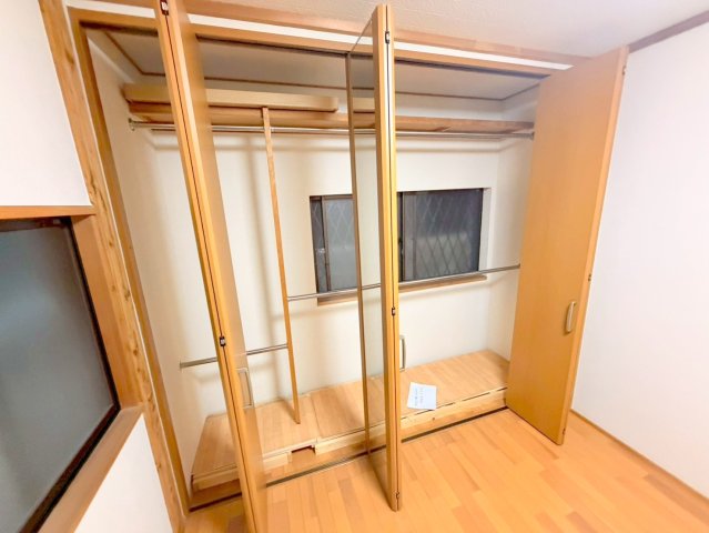 収納　しっかり収納スペースも確保。使いやすいお部屋です。