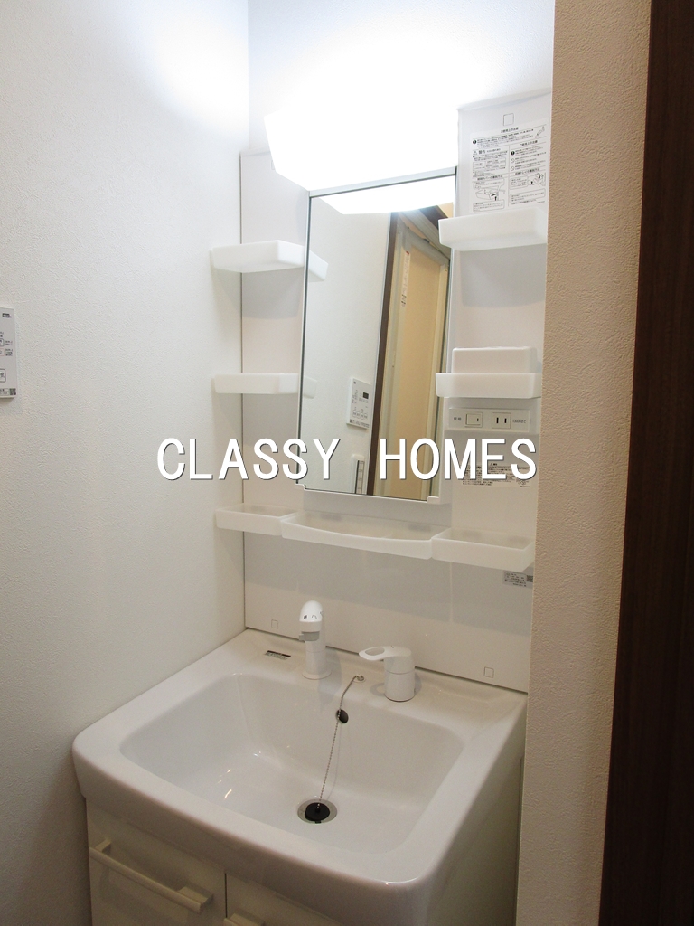 洗面設備　2020年竣工　ファブール芝浦：洗面台