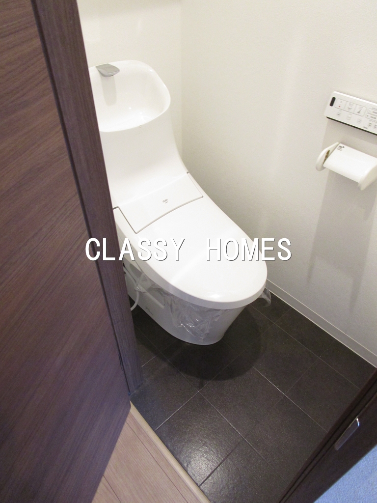 トイレ　2020年竣工　ファブール芝浦：トイレ