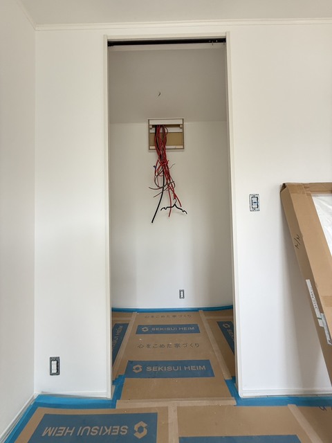 収納　建設中、参考画像。現況優先。