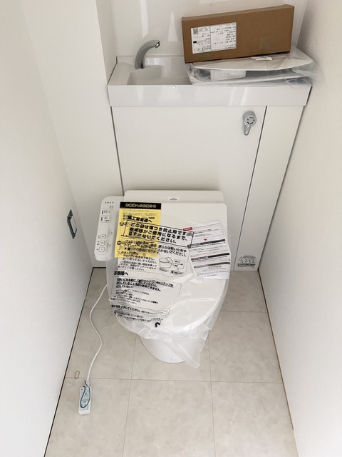 トイレ　建設中、参考画像。現況優先。