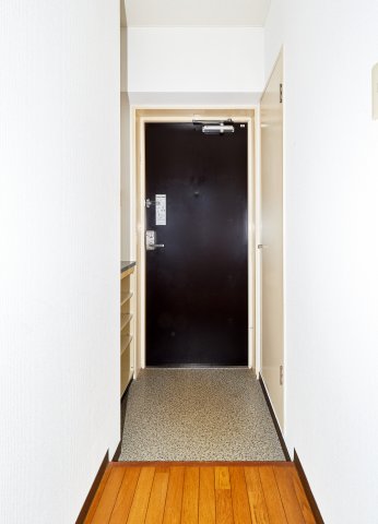 玄関　オープンシューズボックスあります